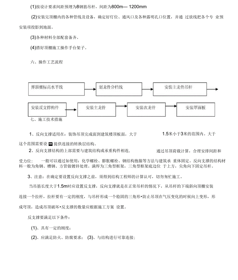 吊顶反支撑专项施工方案(二)_第3页