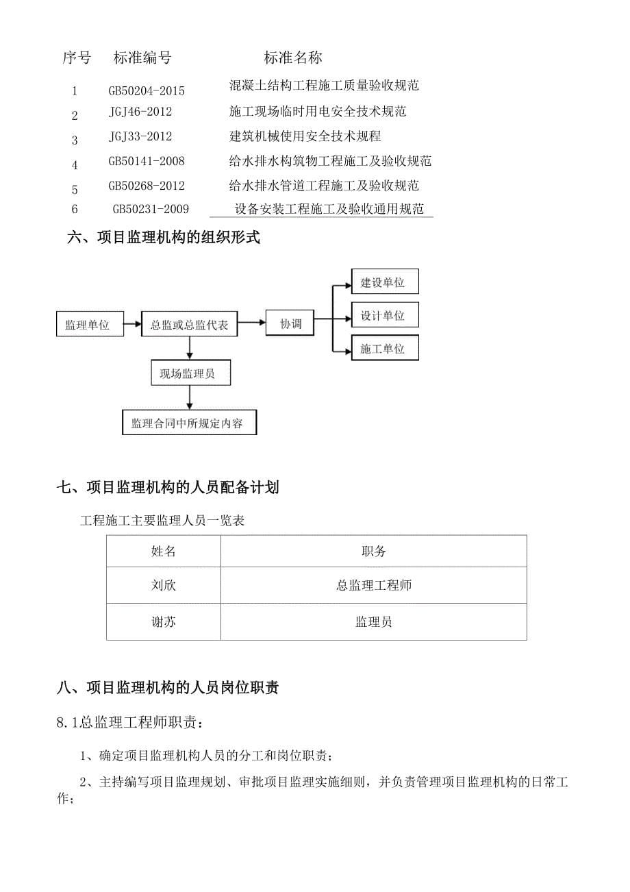 垃圾填埋场渗滤液处理工程工程监理规划_第5页