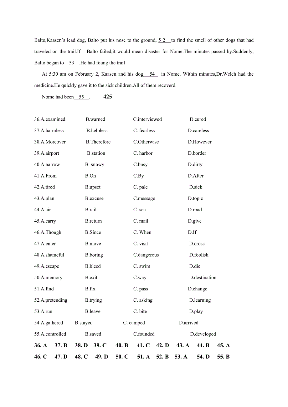 2017年高考高中英语完形填空题.doc_第2页