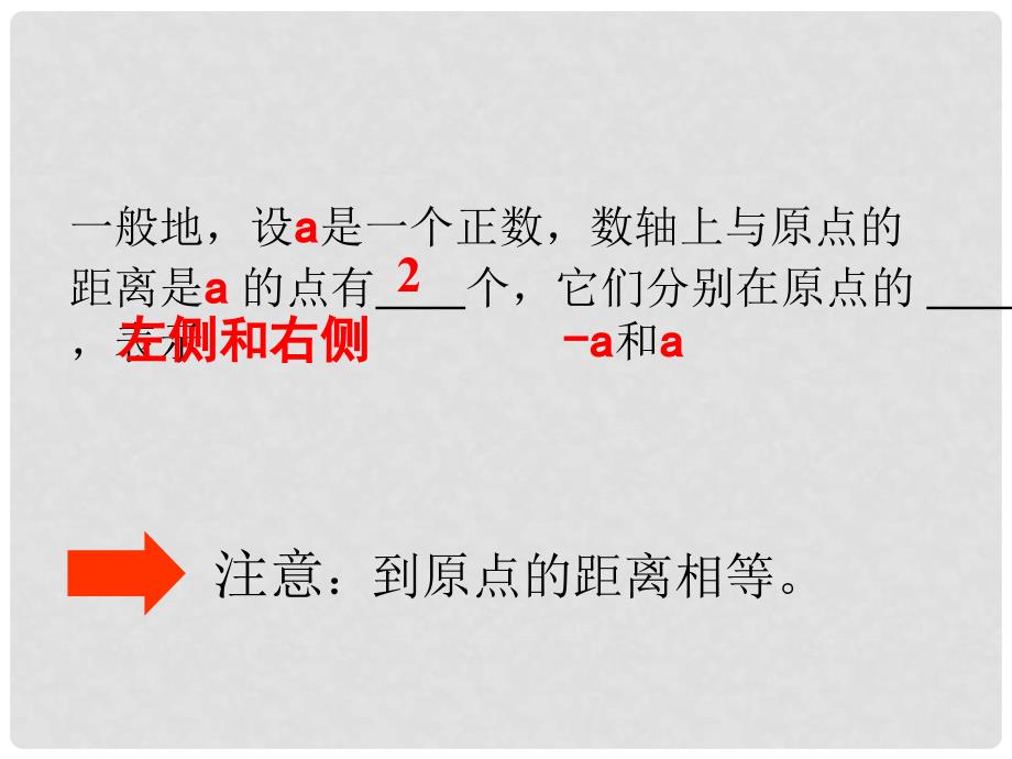 湖南省凤凰县官庄中学七年级数学上册 12.3 相反数教学课件 （新版）新人教版_第3页