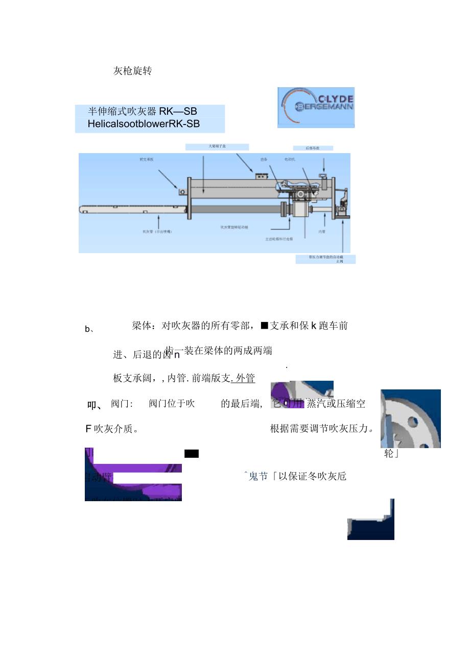 电厂锅炉蒸汽吹灰器(附3D彩图)_第4页