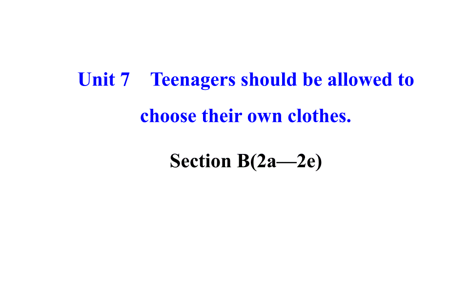 Unit7Teenagers_第1页