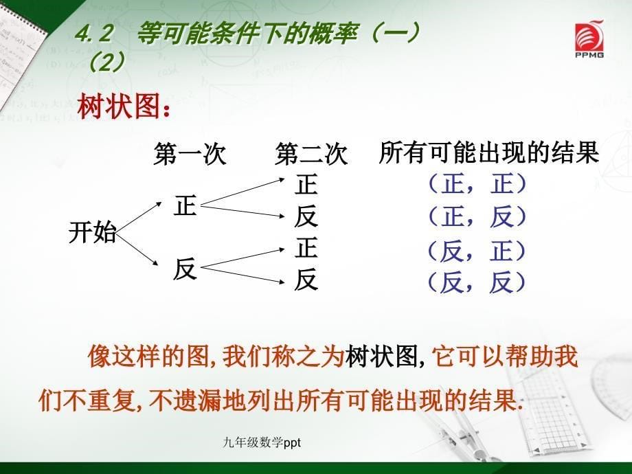 九年级数学课件：等可能条件下的概率_第5页