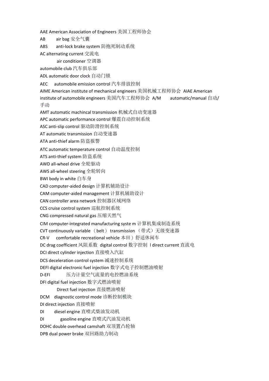 英文协会缩写简称_第1页