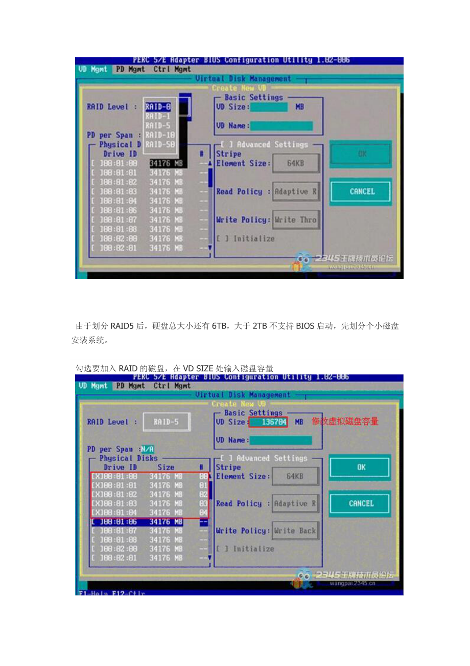 DELLR730服务器配置RAID及安装服务器系统以及域的控制_第4页