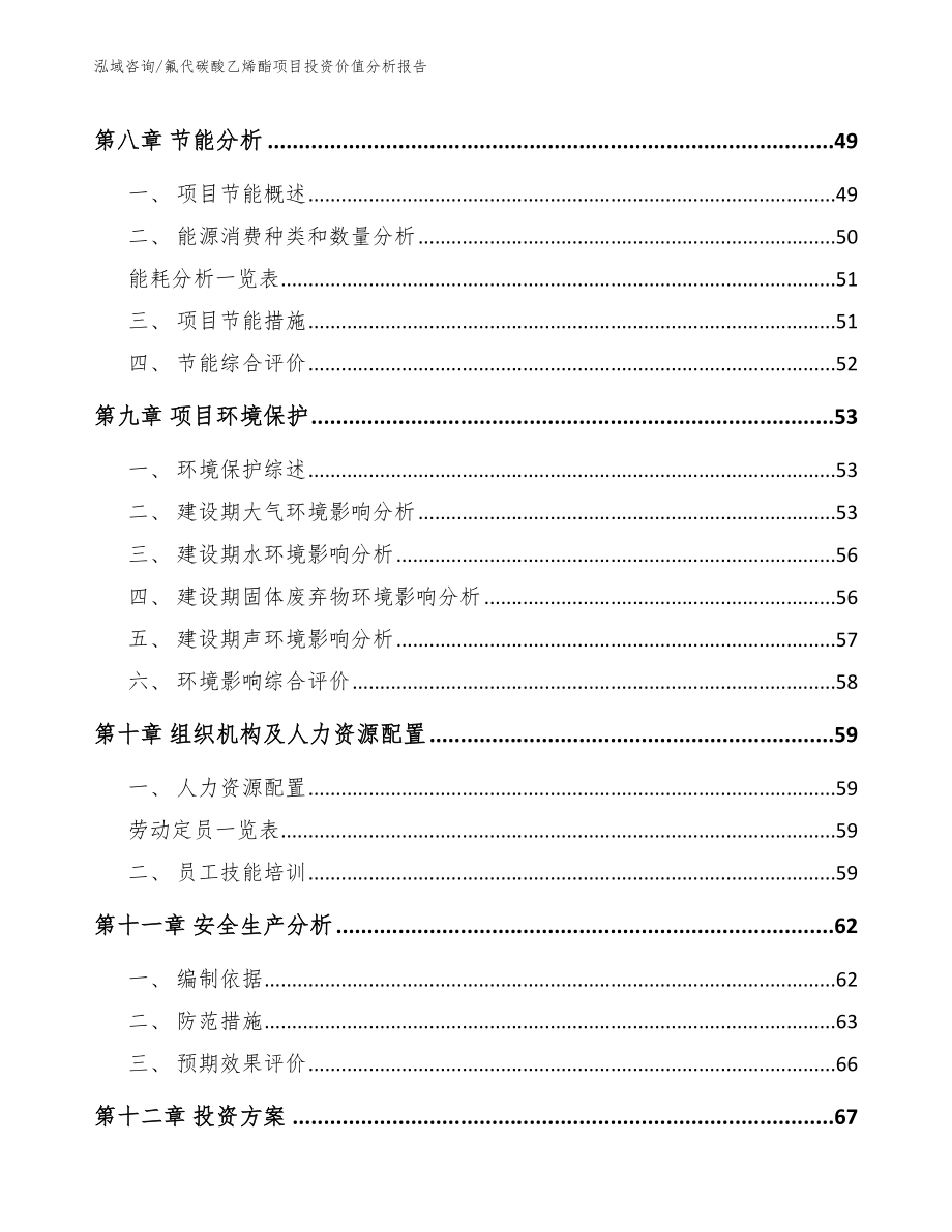 氟代碳酸乙烯酯项目投资价值分析报告_第3页