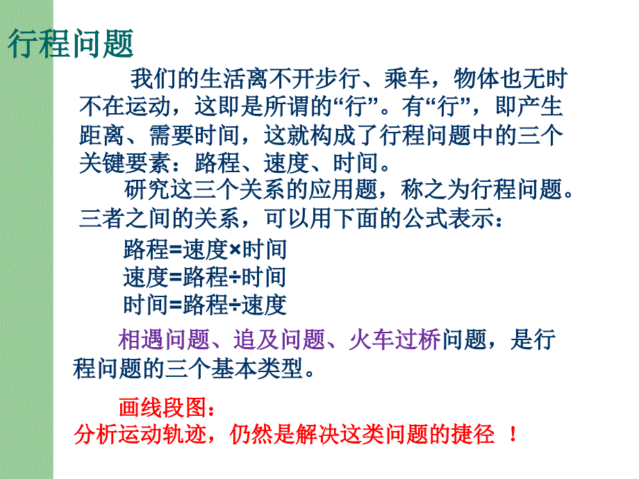 奥数四年级-行程问题_第1页