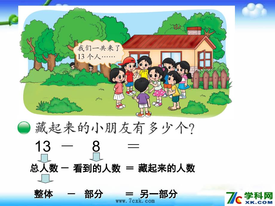 北师大小学数学一下1.2捉迷藏PPT课件_第4页