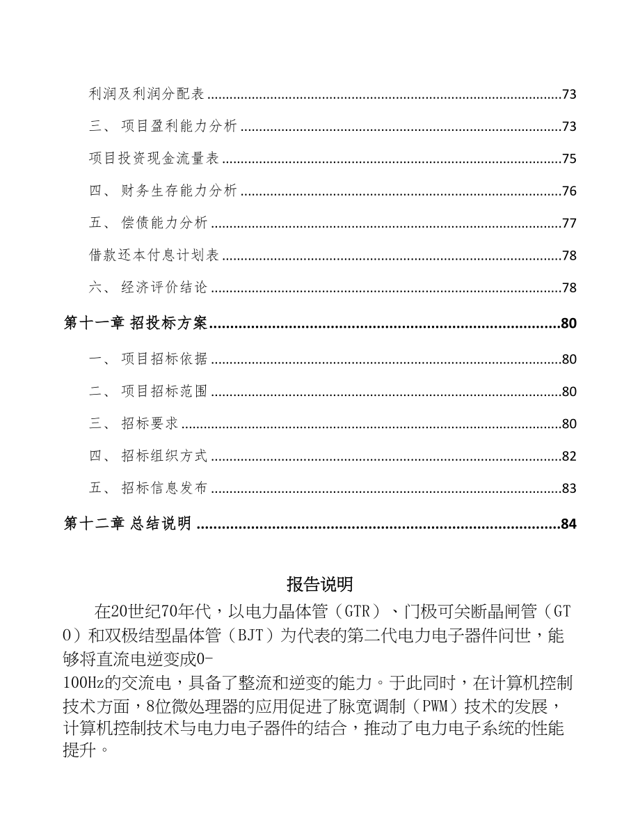 苏州功率芯片项目可行性研究报告(DOC 61页)_第4页