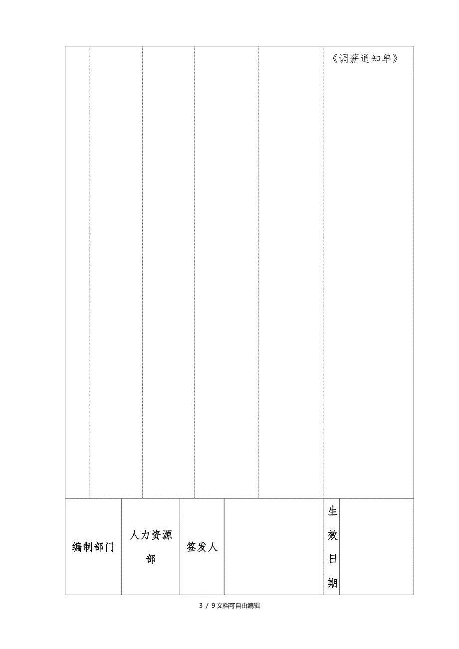 公司薪资调整流程_第3页