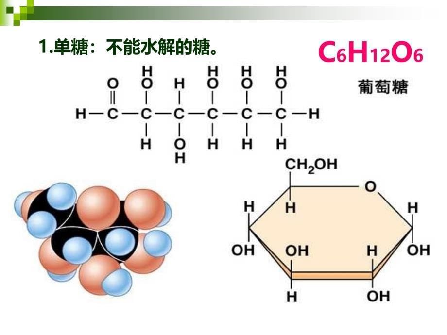 B1-第二章第4节细胞中的糖类和脂质１_第5页