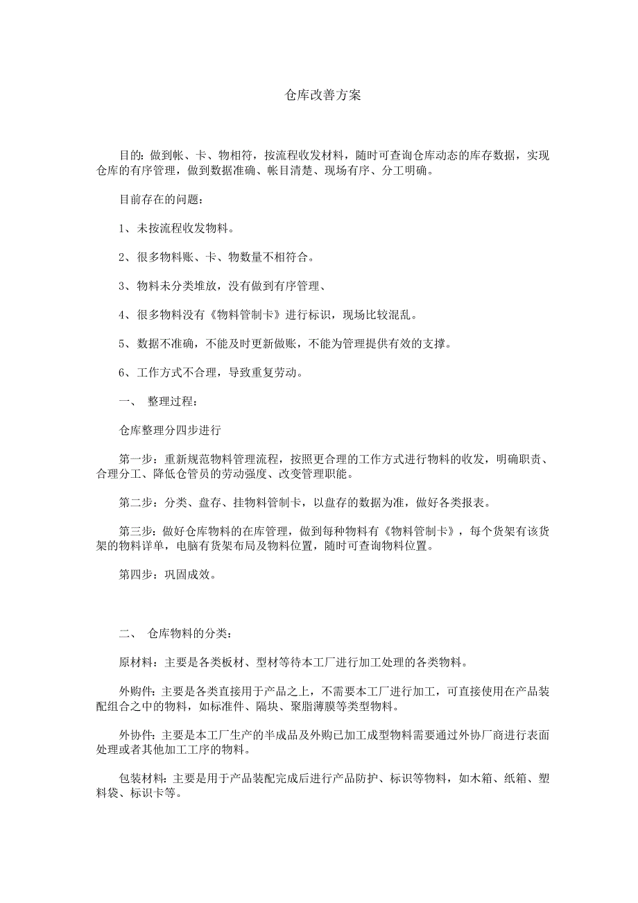 原材料仓库管理制度及仓库管理员岗位职责_第2页