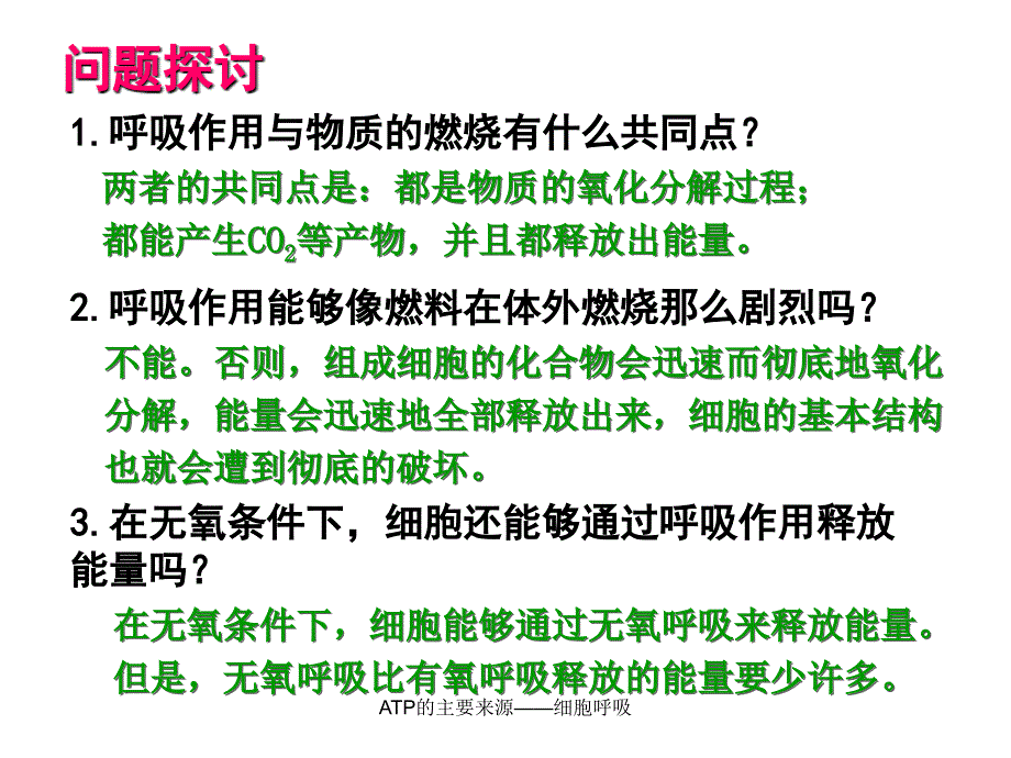 ATP的主要来源——细胞呼吸_第3页