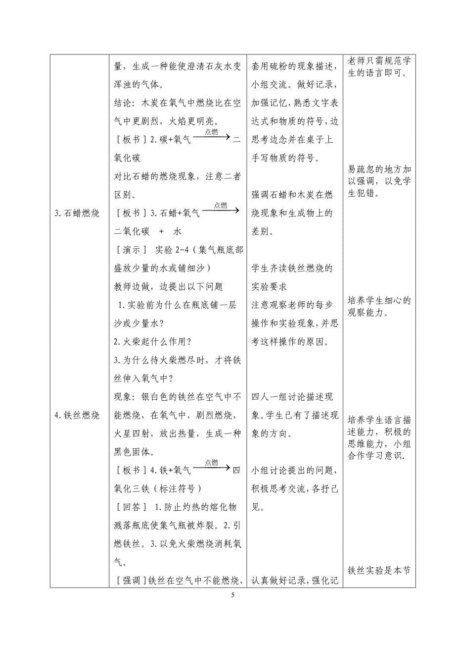 &#167;22《氧气》教学设计（第一课时）_第5页