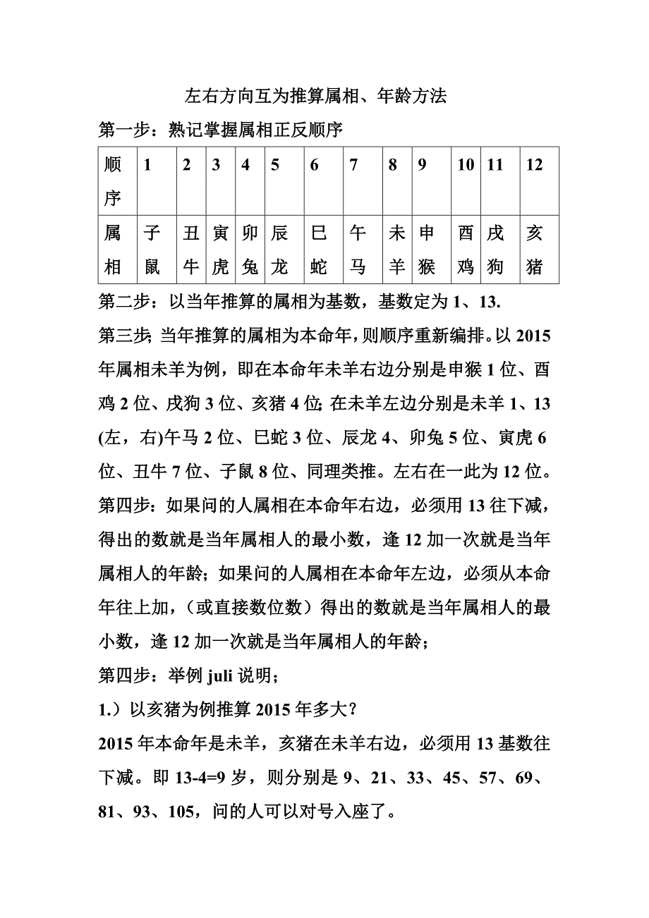 左右方向互为推算属相.doc_第1页