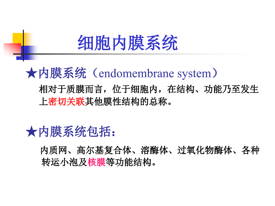 医学细胞生物学课件：3 细胞的内膜系统_第3页