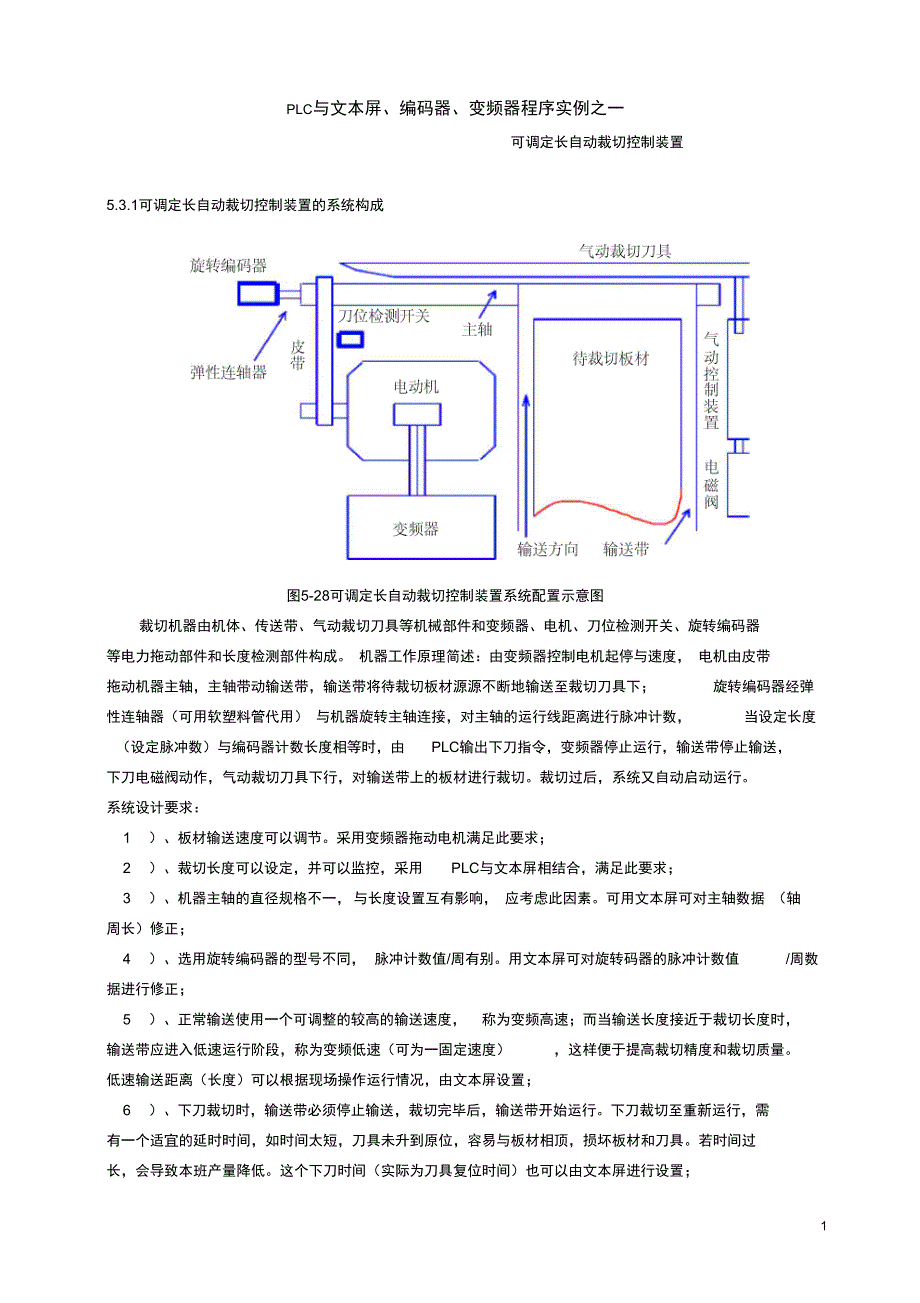 PLC与文本屏编码器变频器程序实例之一_第1页