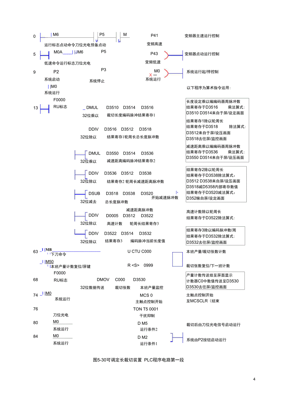 PLC与文本屏编码器变频器程序实例之一_第4页