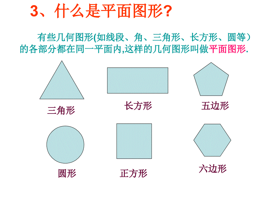 立体图形和平面图形第二课时精品教育_第4页