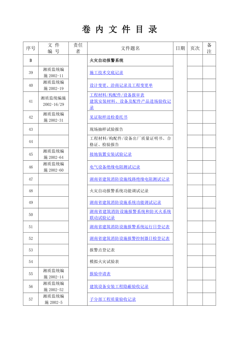 湖南消防最新竣工资料_第4页