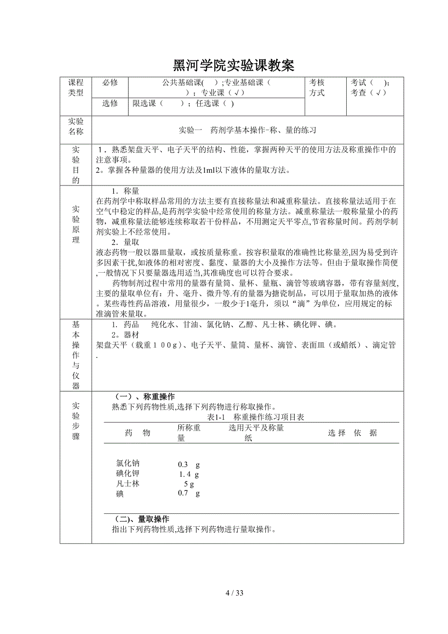 药剂学实验课教案_第4页