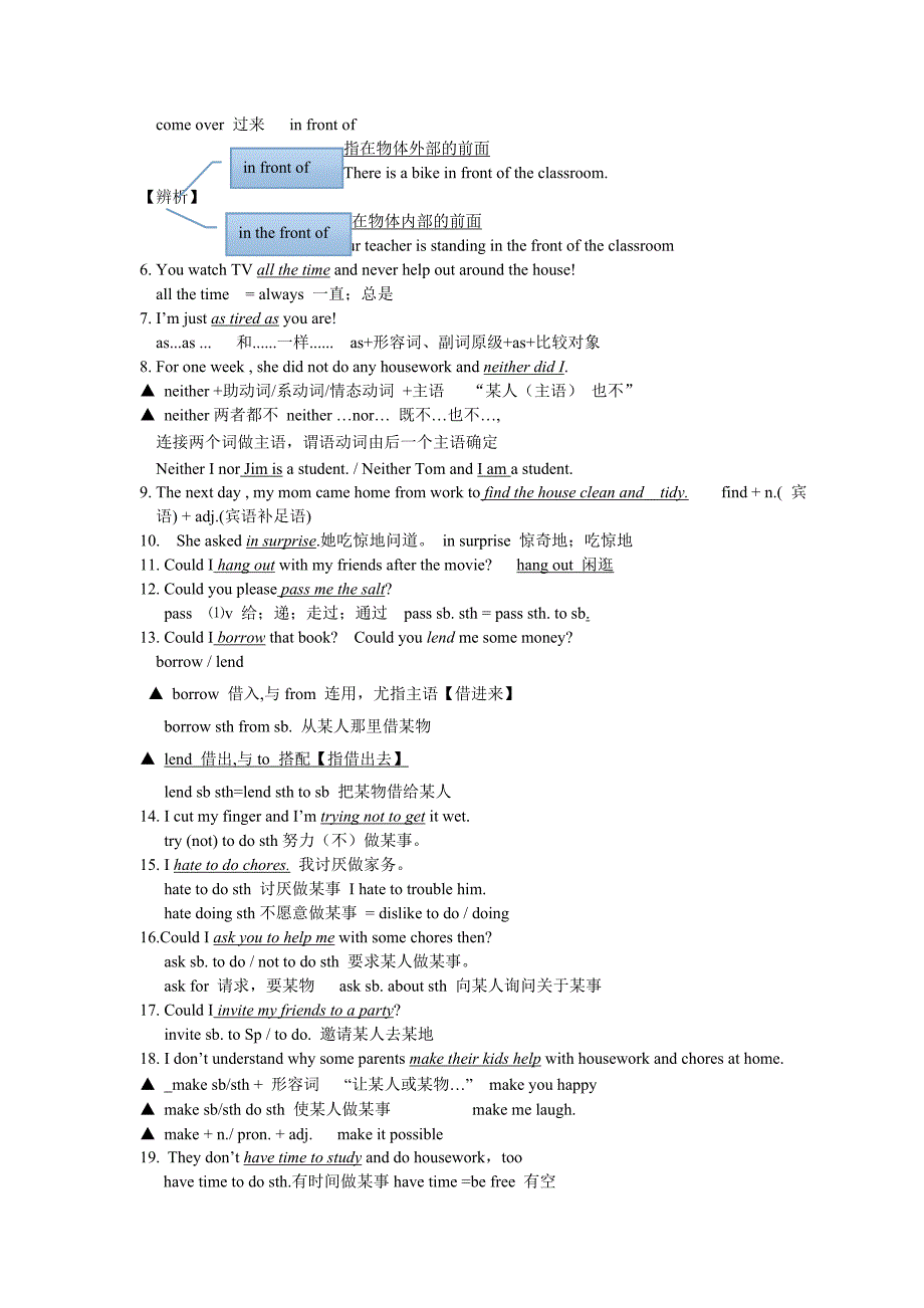 8下英语复习知识清单doc_第4页