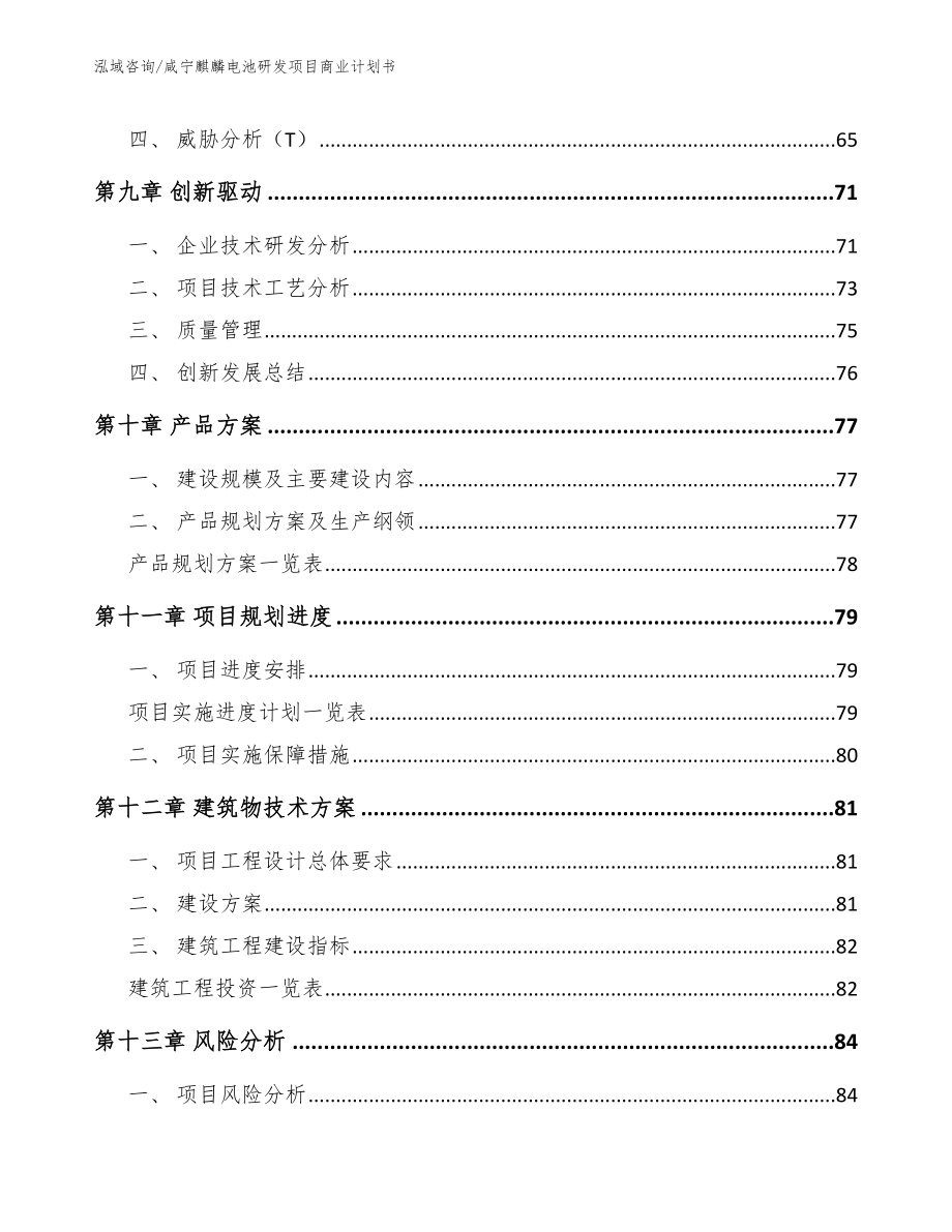 咸宁麒麟电池研发项目商业计划书_第4页
