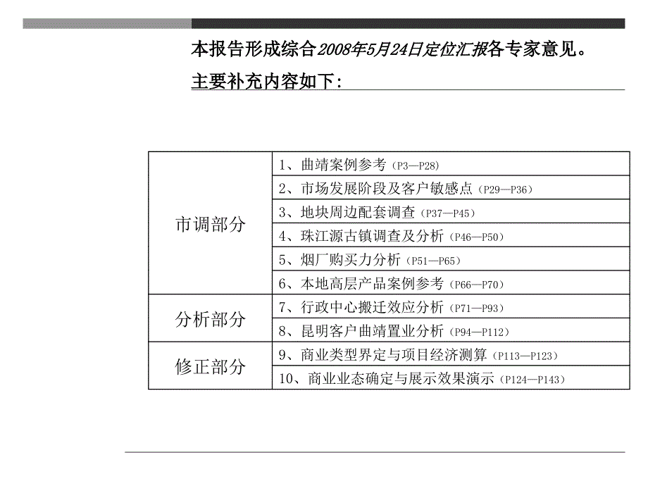 曲靖西派东岸项目定位补充报告_第2页