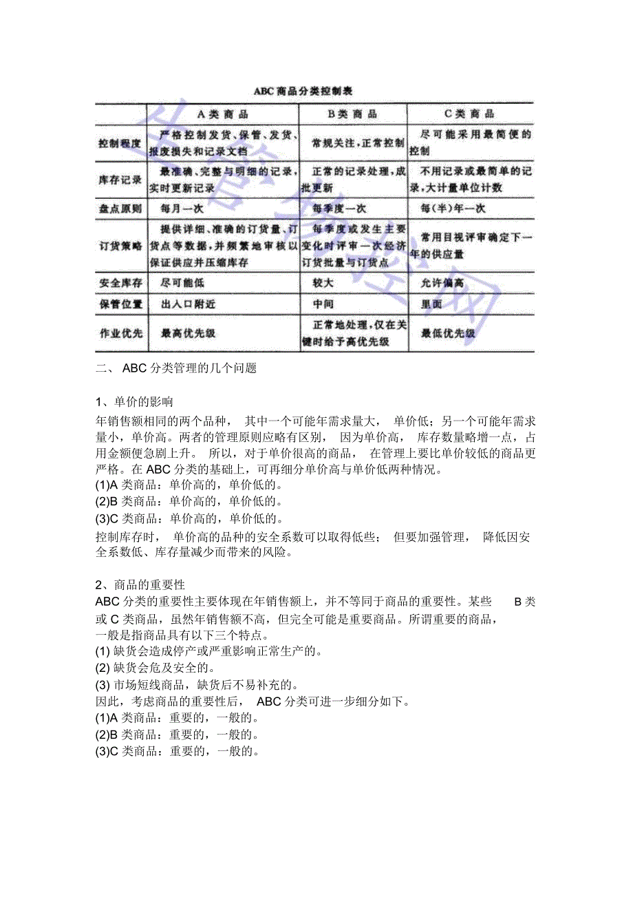 ABC分析与库存管理_第2页