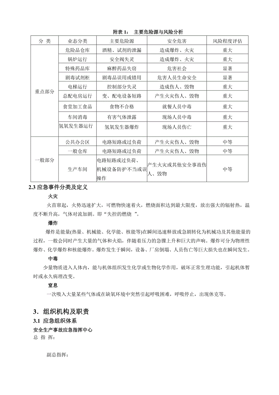 公司安全生产事故综合应急预案_第2页