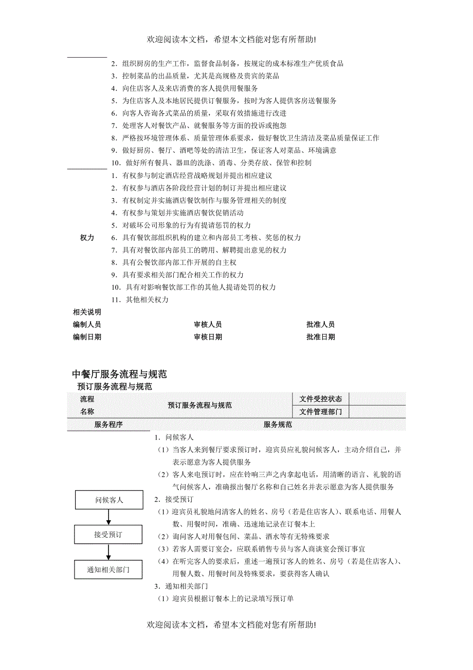 酒店餐饮部服务流程与规范精细化管理_第2页