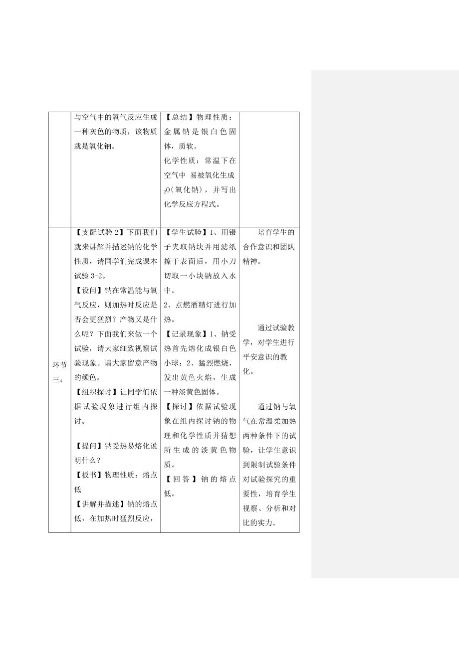 高中化学教案教学设计模版_第4页