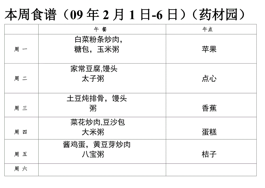 一周食谱(2010-1.25-30)(药材园).doc_第2页