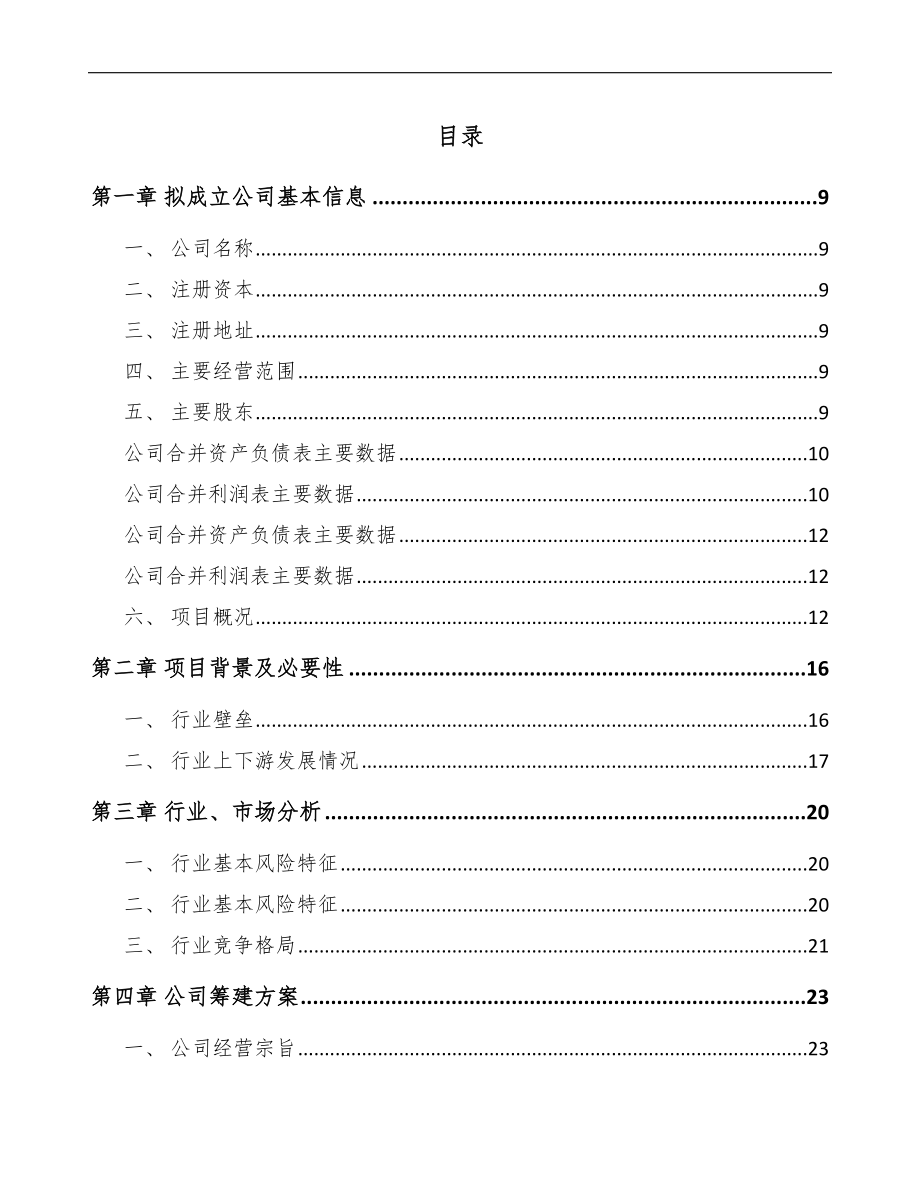 哈尔滨关于成立LED照明灯具公司可行性报告_第2页