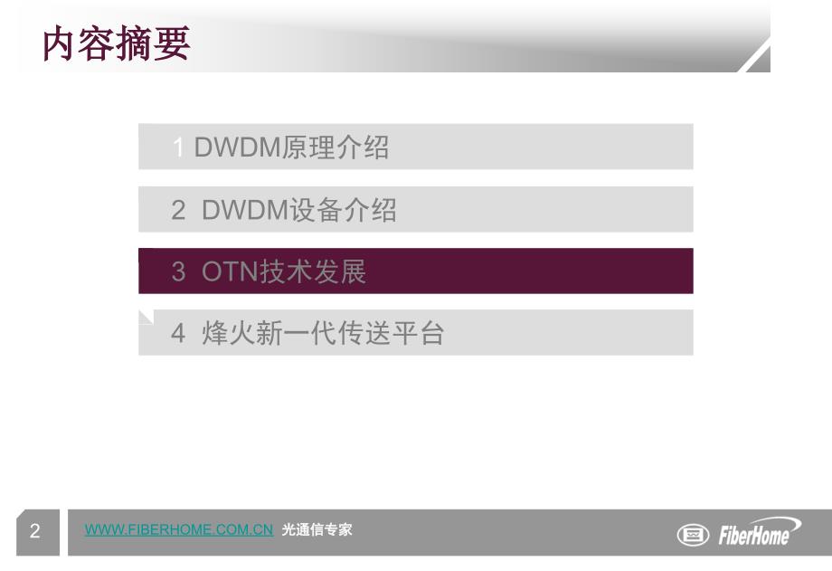 DWDM系统及其对IP业务的承载——烽火（下）_第2页