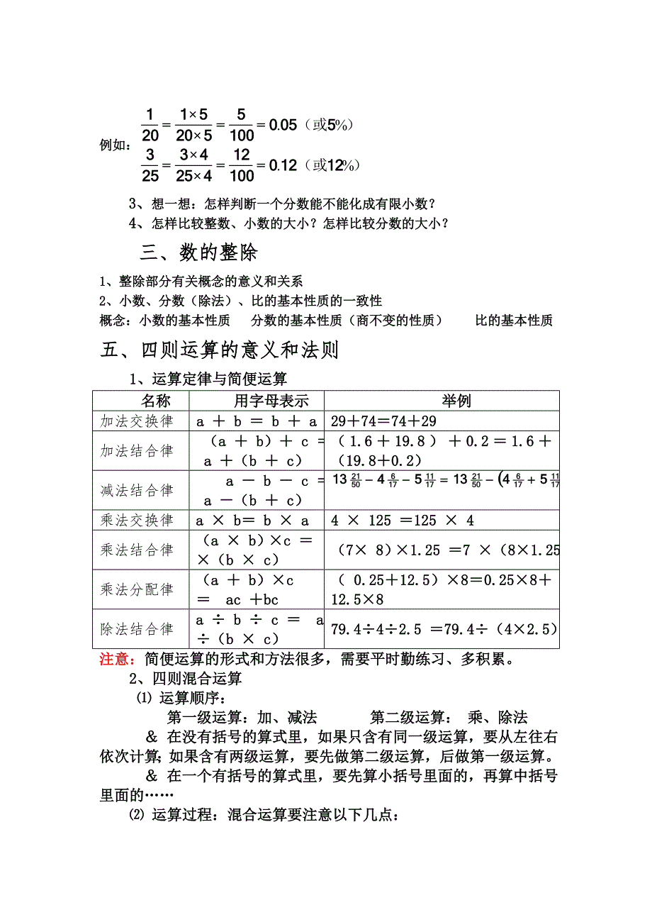 小学六年级数学总复习题库(概念)_第2页