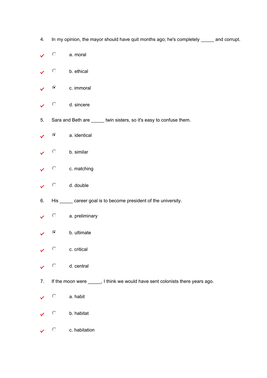 新标准大学英语综合教程Unit-test7答案_第2页