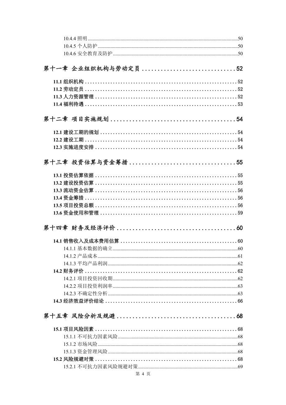 汽车消音器建设项目可行性研究报告建议书_第5页