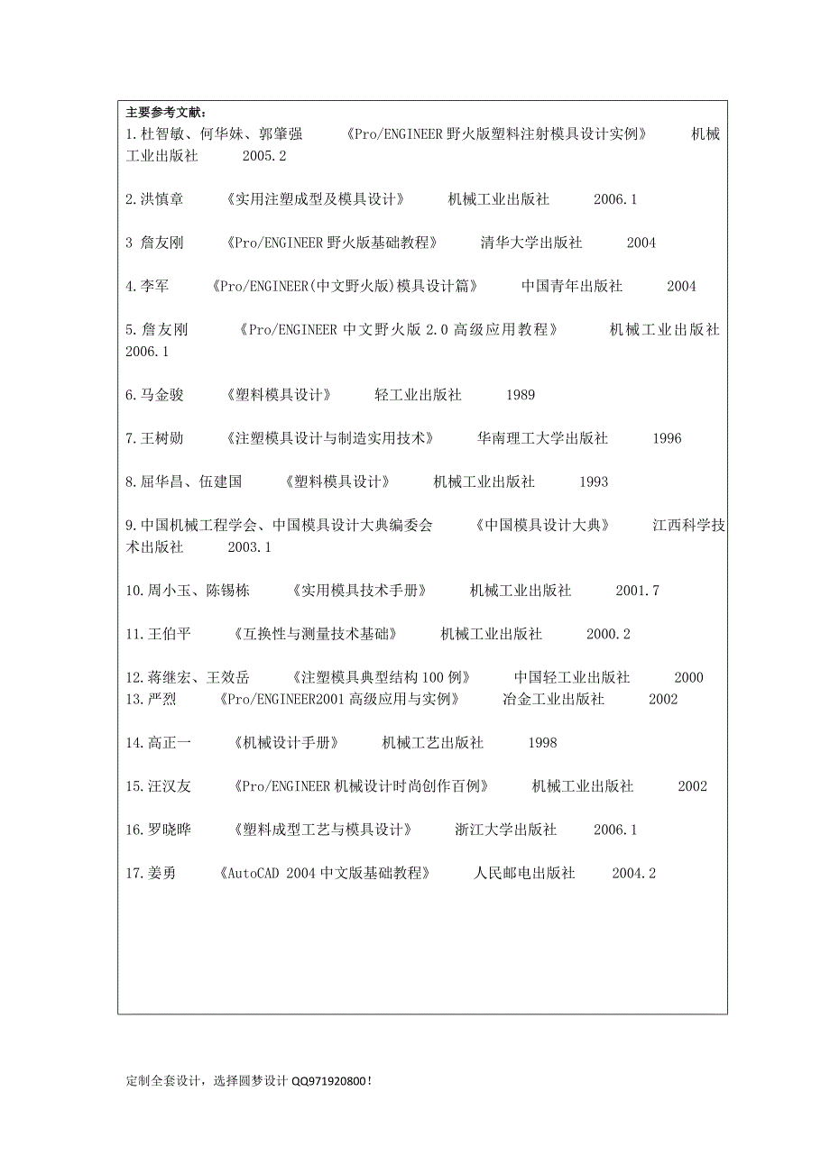 毕业设计任务书-电话机听筒注塑模设计_第3页