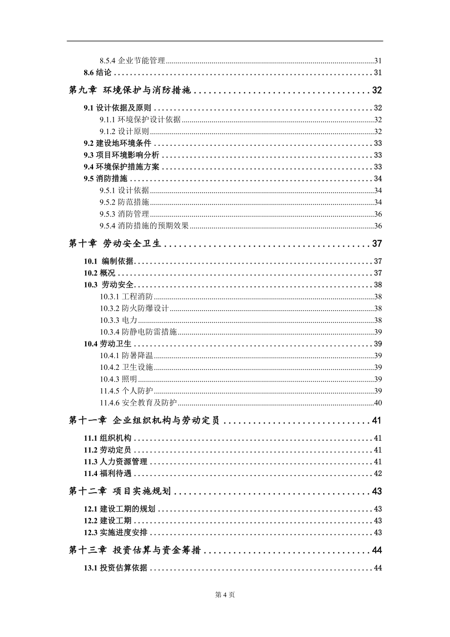 减肥仪项目可行性研究报告模板_第4页