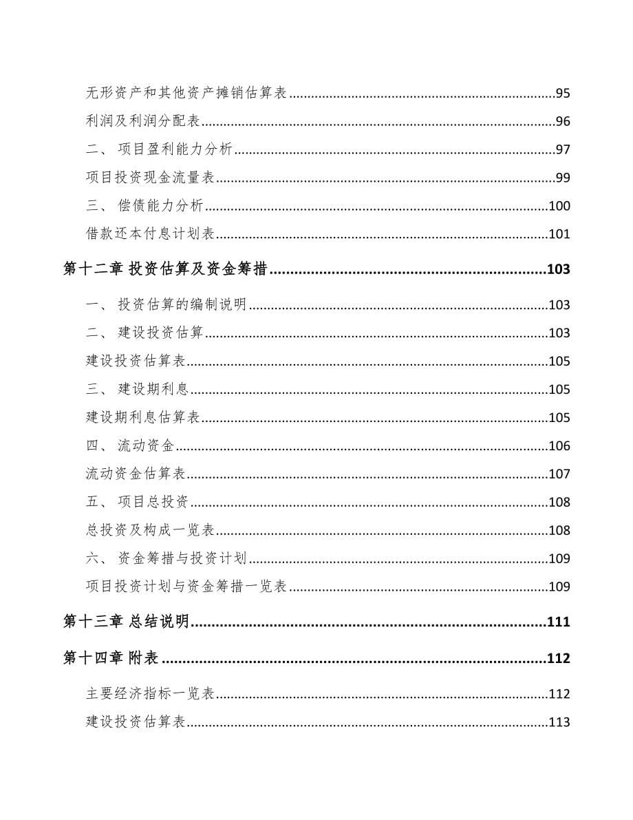 中山关于成立汽车灯具公司可行性报告_第5页