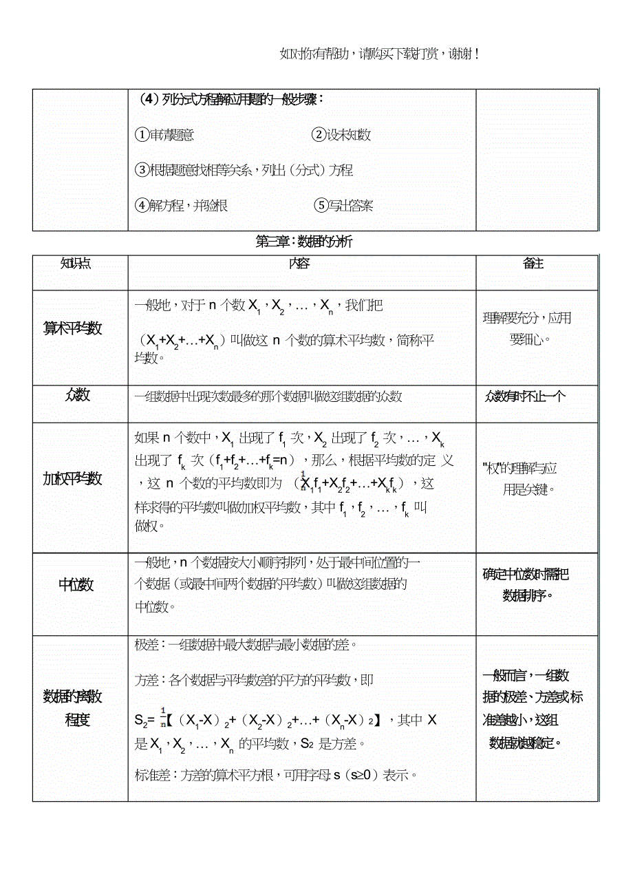 鲁教版八年级数学上册全书知识点概述.doc_第3页