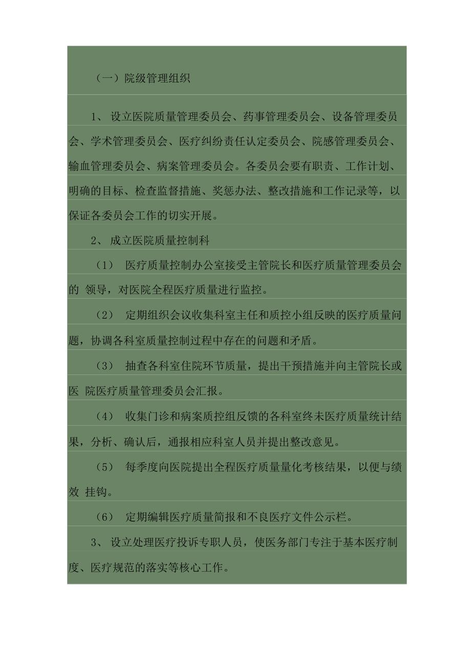 医院质量控制方案_第2页