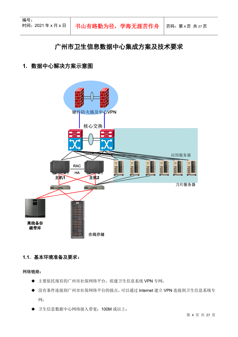 卫生信息系统数据中心集成项目_第4页