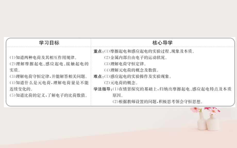 2018-2019学年高中物理 第一章 静电场 1.1 电荷及其守恒定律课件 新人教版选修3-1_第2页