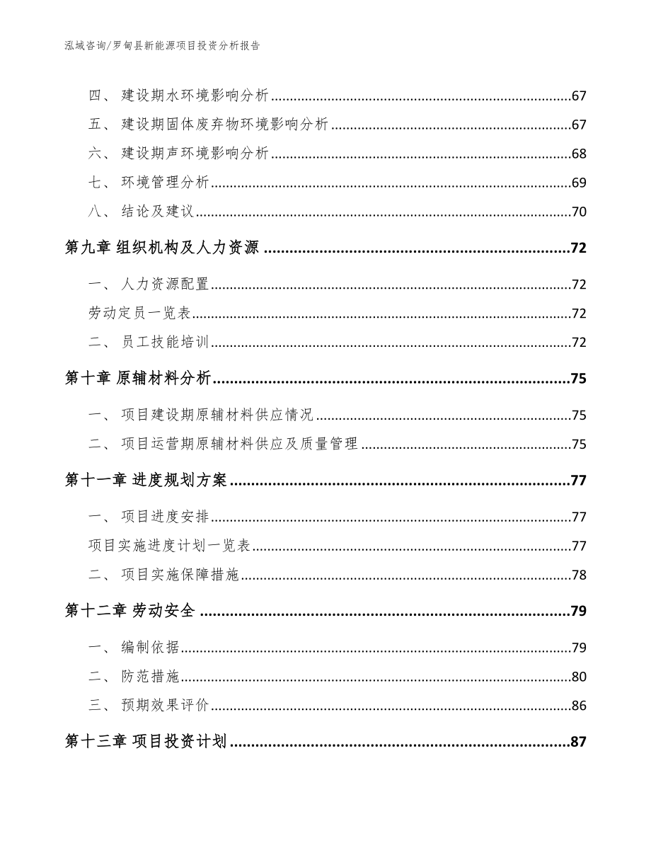 罗甸县新能源项目投资分析报告_范文模板_第3页