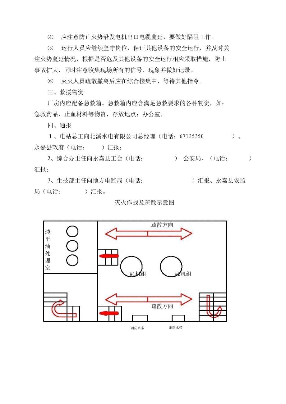 电站厂房火灾事故处理预案_第5页