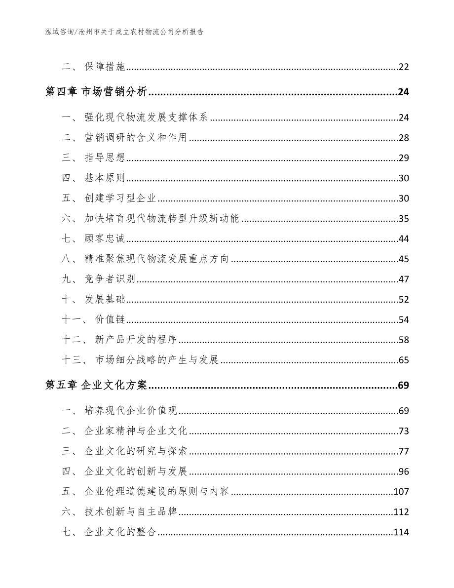 沧州市关于成立农村物流公司分析报告【参考模板】_第3页
