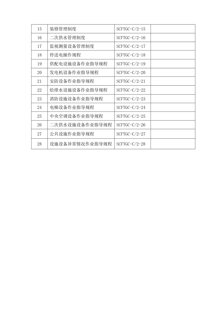 工程维护服务管理手册_第2页