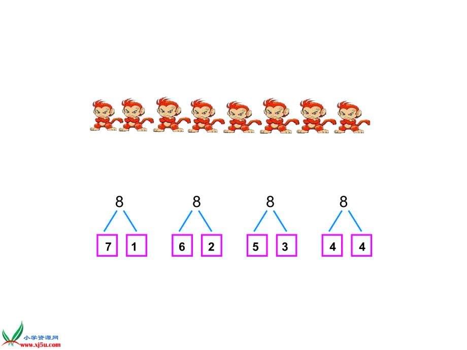 (苏教版)一年级数学上册课件_10的分与合_第5页